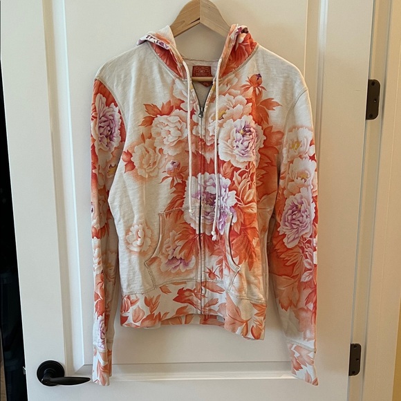 Lucky Brand Y2K Vintage Floral Zip Up Hoodie - Picture 3 of 12